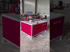 อัตโนมัติขนาดเล็กไม้ Pallet บล็อกเจาะตัดตัดเครื่องทําเครื่อง