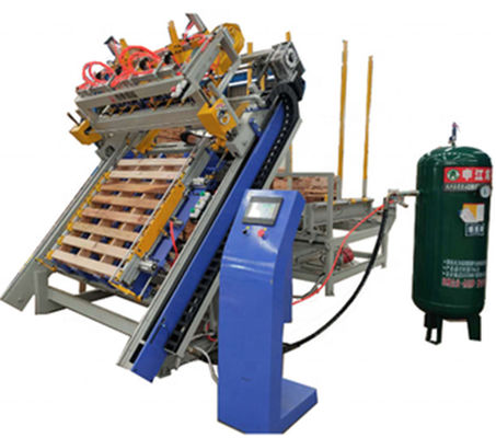 2023 hot selling Wood Pallet Automatic Making/nailing Machine With Adjustable Sizes