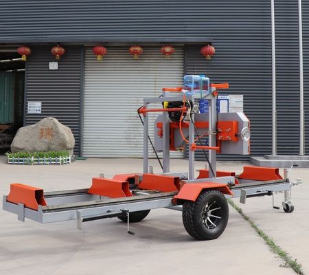 36 Inch Portable Sawmill SW36 Mini Sawmill Machine Portable With Trailer