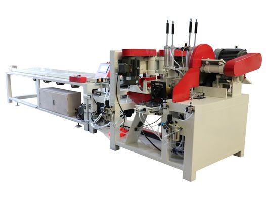 Large Automatic CNC Foot Pier Nailing Machine Wooden Pallet Foot Pier Cut-Off Nailing Machine