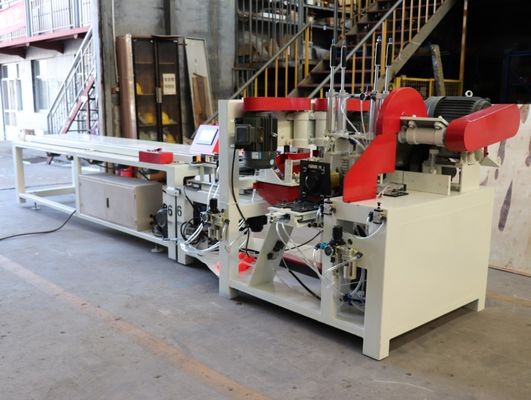 Woodworking Machinery Pallet Machine Production Line Sawmill Plywood Foot Pier Cutting Machine For Cutting And Nailing