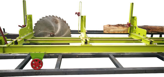 tree saw machine wood cutting machine, wood circular sawmill with carriage