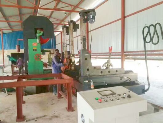 Electric Vertical Band Sawmill Wood Cutting Machine MJ3310 Hydraulic Log Turner 1060mm Wheel Automatic Carriage