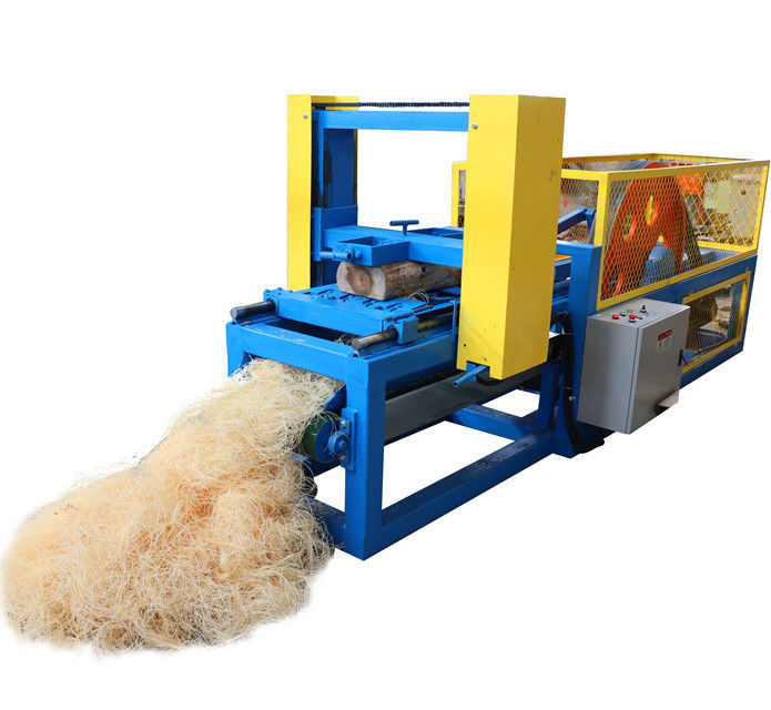 Machine For Production Of Rope Wood Wool Wooden Firelighter Wood Wool Shaving Machine