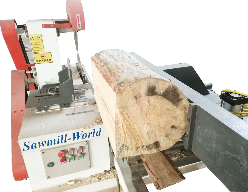 Double Blade Circular Saw Log Sliding Table Saw CNC Wood Cutting SawMill Machine
