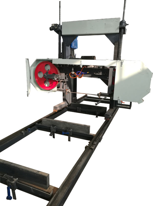 15KW 30KW Wood Portable Sawmill Mobile Wood Milling Machine With Cant Hook