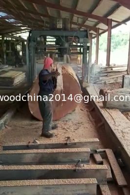 Double Blades Swing Blade Saw Mills For 6 Meters Flooring Material