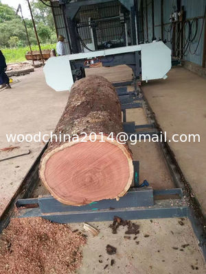 Wood Horizontal Band Sawmill Band Saw Machine Diesel Portable Sawmill For Sale