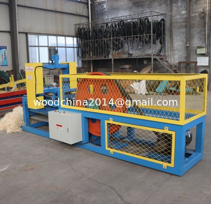ความยาว 500 มิลลิเมตร Logs Processing Wood Wool Machine Firelighter การผลิต