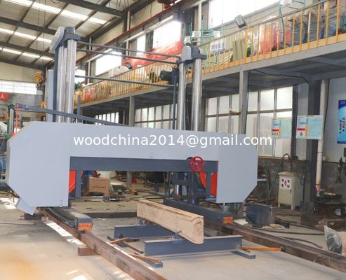 43 นิ้ว Saw Wheel Sawmill หนัก ไม้ใหญ่ แบนด์เห็นเครื่องจักร