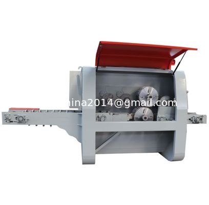 อุตสาหกรรมไม้ Logs หลายอัตโนมัติเส้นตรง Gang Log ตัดไม้ Multi Blade Rip Saw เครื่อง