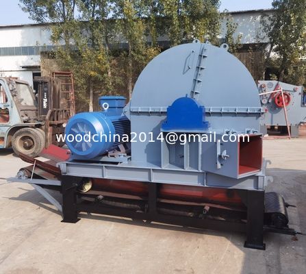 สามารถไม้ Disc Chipper ไม้สาขา Shredder ความจุและความแข็งแรงสูง