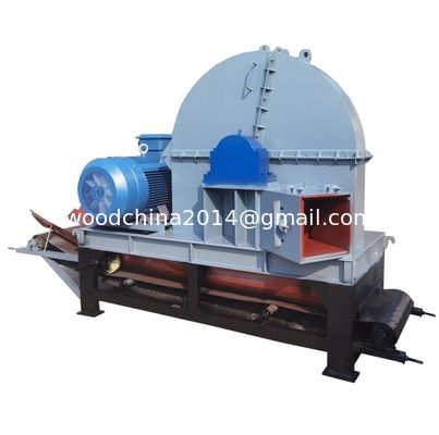 สามารถไม้ Disc Chipper ไม้สาขา Shredder ความจุและความแข็งแรงสูง