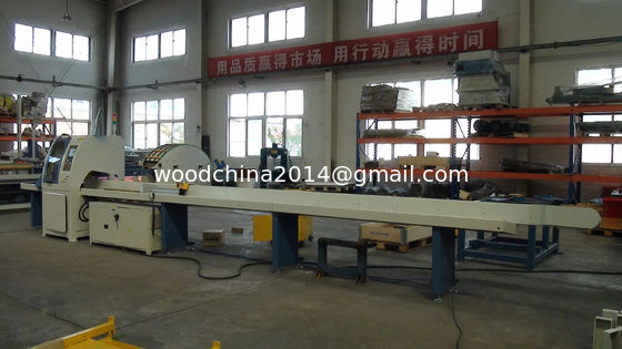 Woodworking Machinery High Efficient Wood Saw Machines Computer-Controlled Automatic Wood Cut Off Saw Machine