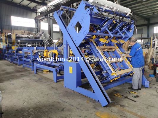 เครื่องตอกไม้พาเลทอัตโนมัติ Pallet Maker Machine, เครื่องตอกไม้พาเลทอัตโนมัติพร้อมการทำงานด้วยลม