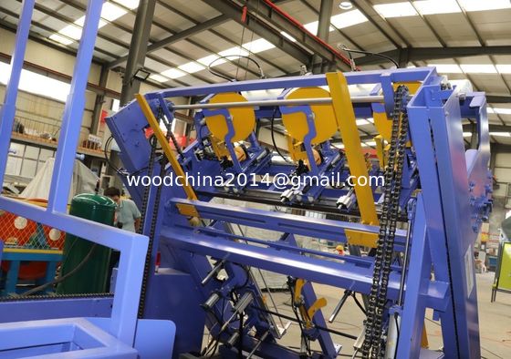 เครื่องตอกไม้พาเลทอัตโนมัติ Pallet Maker Machine, เครื่องตอกไม้พาเลทอัตโนมัติพร้อมการทำงานด้วยลม