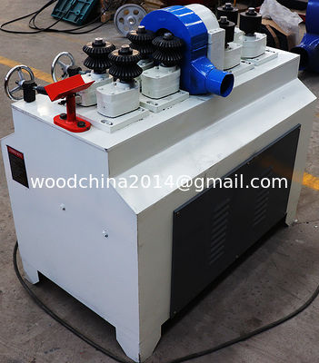 เครื่องทําผ้าม่านหิน Core Round Rod Bar Shaper Milling Mops Broom Stick Handle เครื่องทําผ้าม่าน