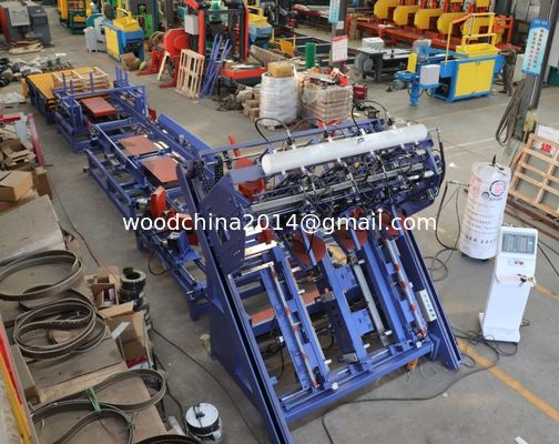 ราคาโรงงาน เครื่องเล็บพอลเล็ตไม้อัตโนมัติ สายการผลิตพอลเล็ตยุโรป เครื่องทําพอลเล็ตไม้