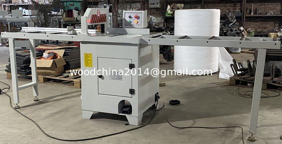 Electric Wood Cross Cut Off Saw Machine / Automatic Wood Cross Cutter Saw Mill / Wood Timber Cutting Saw