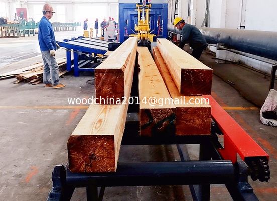 2 หัว สายขวาง แบนด์ Sawmill ไม้เล็ก ไม้แปรรูปสายกับแพลตฟอร์ม