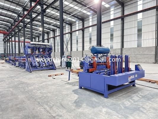 Wood Pallet Nailing Machine / EPAL Pallet Wood Making Machine / Wood Pallet Cutting Machine