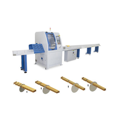 อัตโนมัติความเร็วสูงไม้ CNC ตัดออกเครื่องเจาะสําหรับไม้ pallet