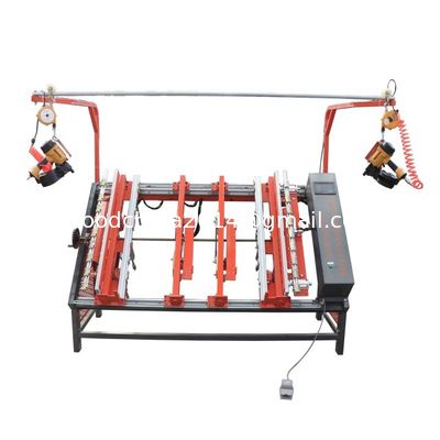 เครื่องปนูเมติก USA ประเภทไม้ Pallets Nailer เครื่องทําไม้ Pallet Stringer เครื่องเล็บไม้ Pallet