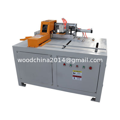 เครื่องตัดบล็อกสําหรับพัลเล็ตไม้ อัตโนมัติไม้เล็กพัลเล็ตบล็อกเจาะตัด Cutter แบนด์เจาะทําเครื่อง
