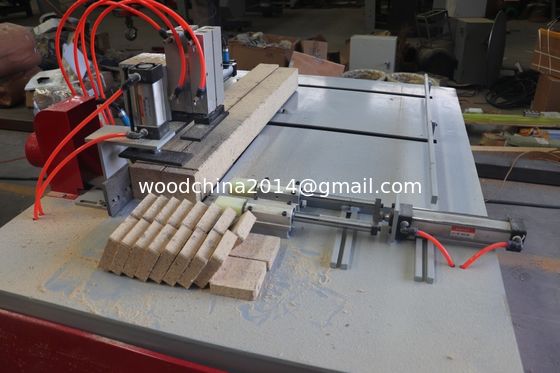 เครื่องตัดบล็อกสําหรับพัลเล็ตไม้ อัตโนมัติไม้เล็กพัลเล็ตบล็อกเจาะตัด Cutter แบนด์เจาะทําเครื่อง