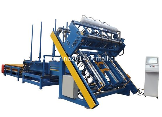 เครื่องทําพัลเล็ตไม้ Stringer เครื่องทําพัลเล็ตไม้ เครื่องเล็บอัตโนมัติ เพื่อทําพัลเล็ตไม้