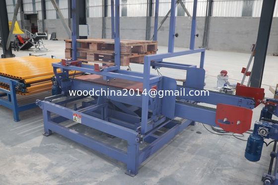 500Pallets / วัน อัตโนมัติ ยูโรไม้ Pallet การทําไม้ Pallet เครื่องผลิตสาย