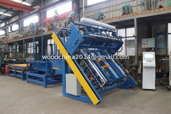 เครื่องทําพอลเล็ตไม้ เครื่องทําสตรีนเกอร์พอลเล็ต Nailer เครื่องเล็บพอลเล็ตไม้ อัตโนมัติเต็ม