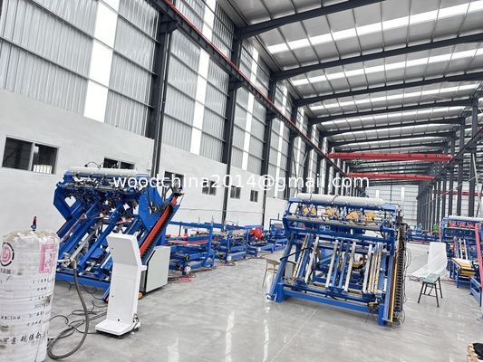 เครื่องทําพอลเล็ตไม้ เครื่องทําสตรีนเกอร์พอลเล็ต Nailer เครื่องเล็บพอลเล็ตไม้ อัตโนมัติเต็ม