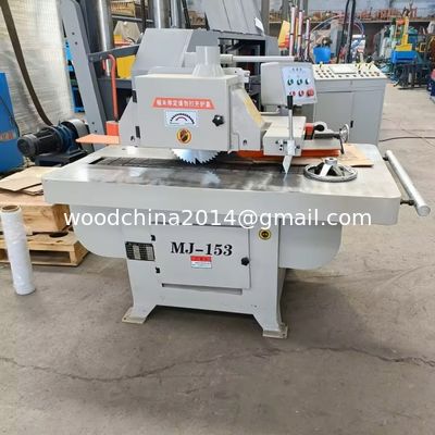 ความแม่นยําสูง ด้านล่าง Rip Saw มีใบเดียว สายตรง Rip Saw หนาเลื่อย Max 100mm