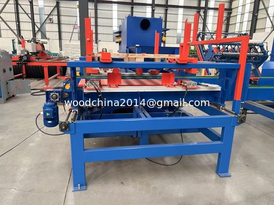 ยูโรครึ่งอัตโนมัติ ไม้ Pallet ไม้ Nailing Machine การผลิตสายการขาย