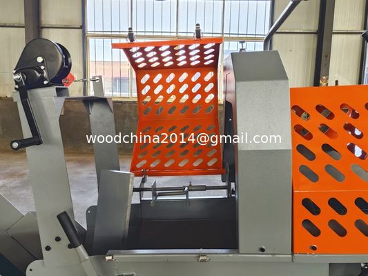 เครื่องแยกไม้การเกษตร ด้วยเครื่องยนต์เบนซิน 15 HP และเครื่องยนต์เจาะ 4800 รอบ / นาที