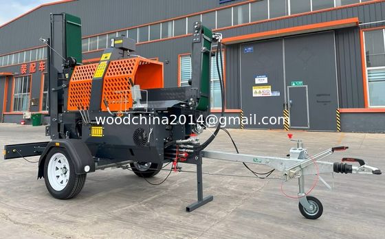 อัตโนมัติ ไฮดรอลิก Log Splitter กับ 15HP เครื่องยนต์เบนซิน