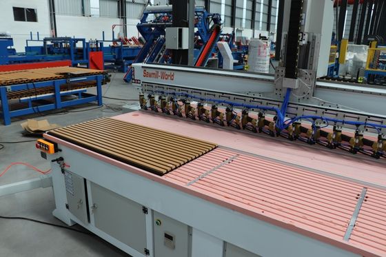 100pcs Per Hour  Capacity Acoustic Panel Nailing Machine Sound Insulation Panels Making Machine