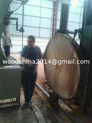กว้างของล้อเลื่อย 1250 มิลลิเมตร Wood Cutting Band Sawmill Bandsaw Wheels Sawmill สูง Saw Wood Bandsaw