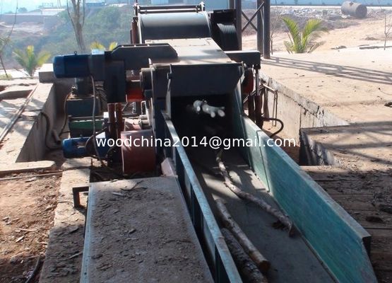 12 เมตร ความยาวของรถขนส่งออก เครื่องบดไม้สําหรับความต้องการการผลิตขนาดใหญ่