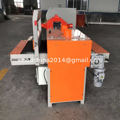 HW500 อินฟราเรดขนาดเล็ก Multi Blade Rip Saw Machine กับเลเซอร์ตําแหน่งแกนเดียว
