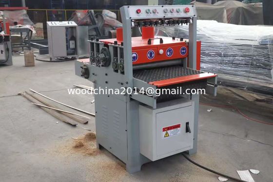 HW500 อินฟราเรดขนาดเล็ก Multi Blade Rip Saw Machine กับเลเซอร์ตําแหน่งแกนเดียว